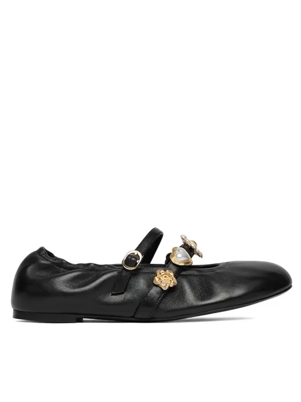 Stuart Weitzman Stuart Weitzman Balerinke Socharming Mary Jane SN124 Crna