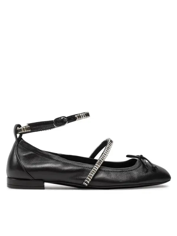 Stuart Weitzman Stuart Weitzman Balerinke Stefannie Balet Flat SI443 Crna