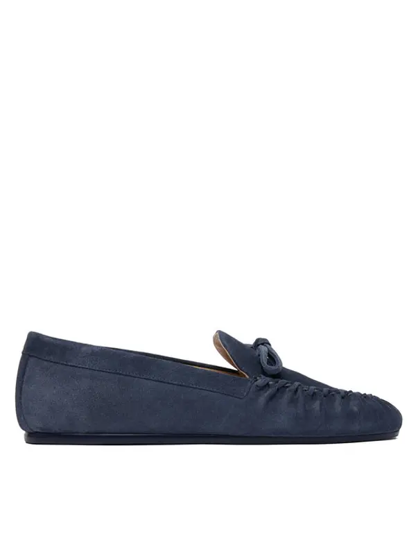 Stuart Weitzman Stuart Weitzman Mokasinke Britt Bow SM414 Tamnoplava