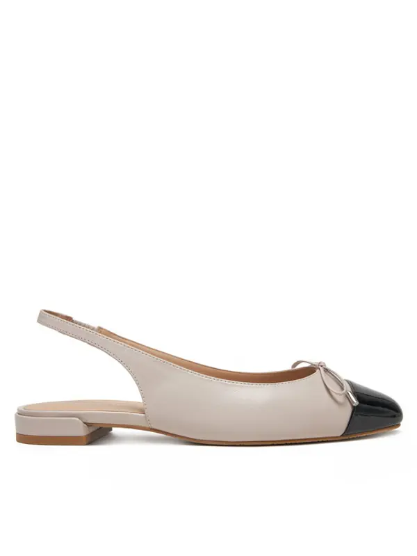 Stuart Weitzman Stuart Weitzman Salonke Sleek Bow SJ075 Bež