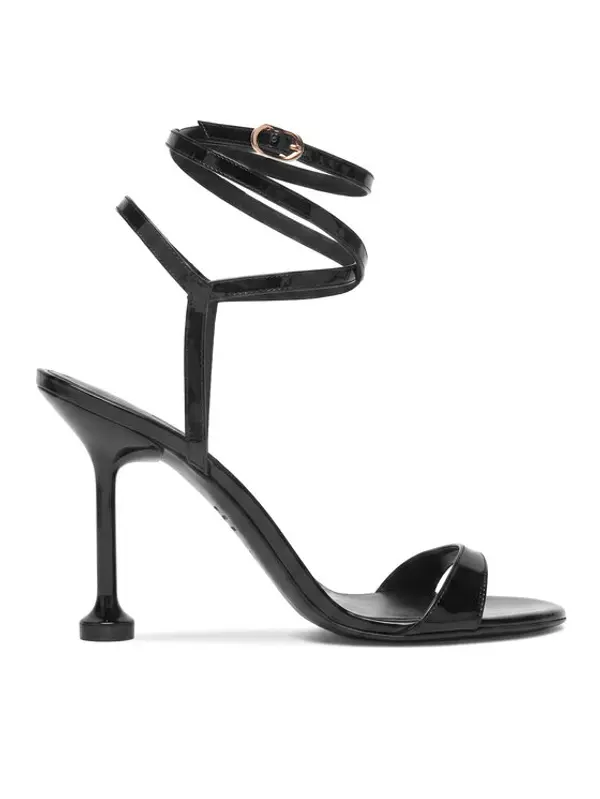Stuart Weitzman Stuart Weitzman Sandale Naudistini Wrap 100 SM910 Crna