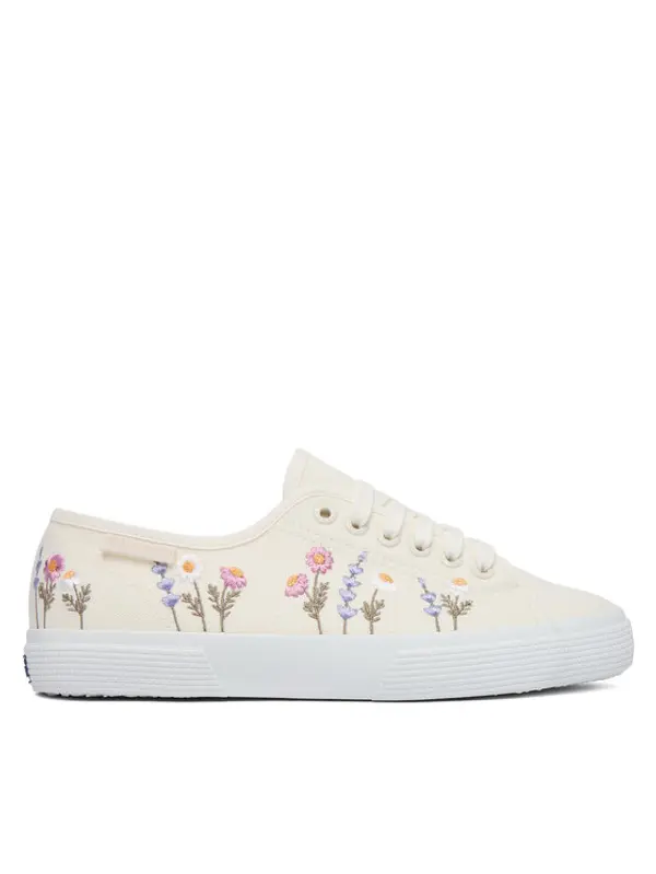 Superga Superga Tenisice 3750 Flower Embroidery Leggera S8161ZW Bijela