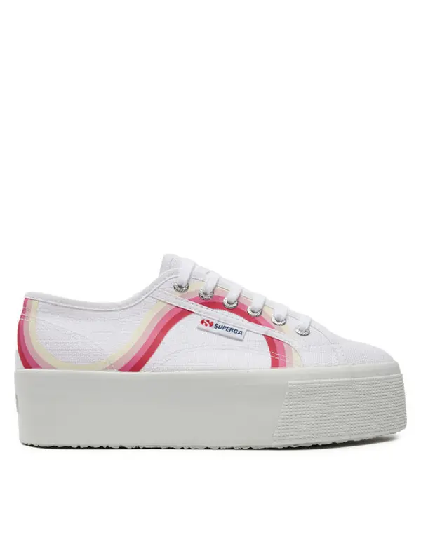 Superga Superga Tenisice Round Stripes 2790 S4128TW Bijela