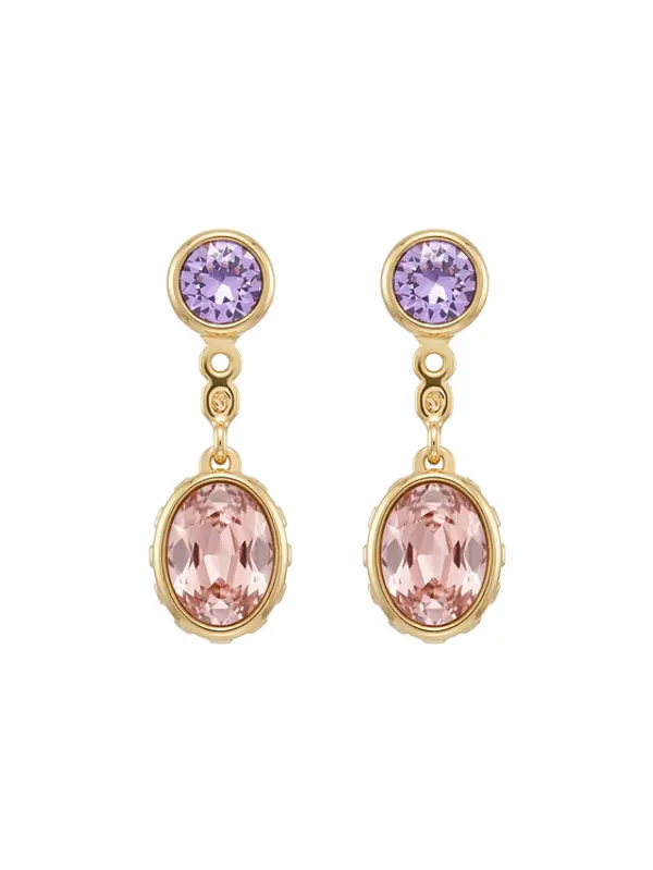 Swarovski Swarovski Naušnice Chroma 5738478 Zlatna