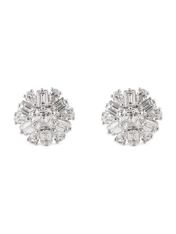 Swarovski Swarovski Naušnice Earrings 5691483 Srebrna