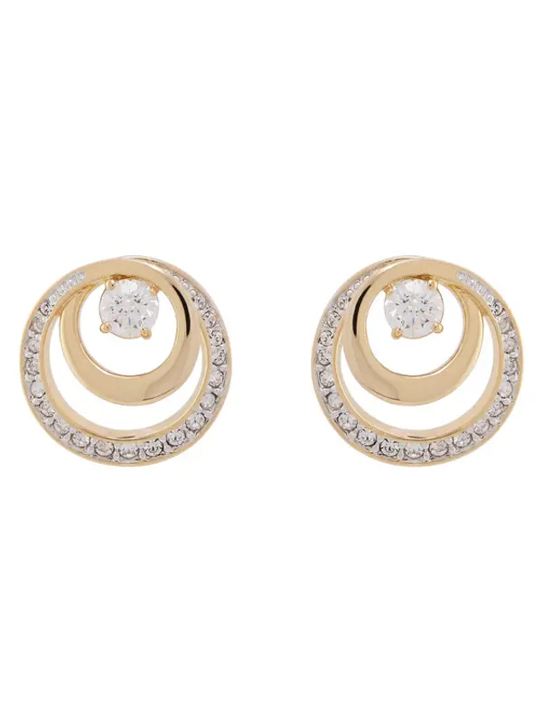 Swarovski Swarovski Naušnice Hyperbola 5740407 Zlatna