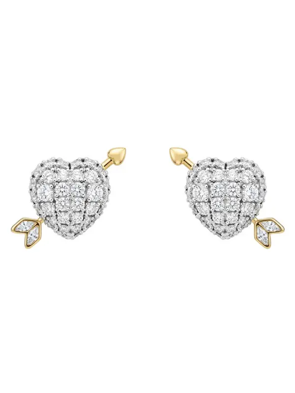Swarovski Swarovski Naušnice Idyllia 5737298 Srebrna