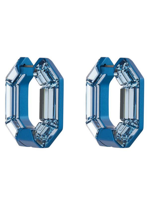 Swarovski Swarovski Naušnice Lucent hoop 5696038 Plava