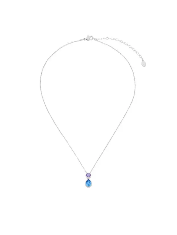 Swarovski Swarovski Ogrlica Chroma 5738473 Srebrna