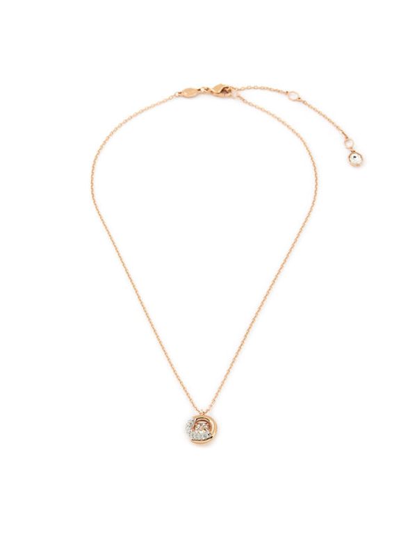 Swarovski Swarovski Ogrlica Dextera 5692257 Ružičasto zlato