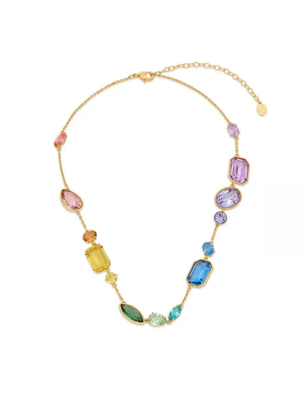 Swarovski Swarovski Ogrlica Gema 5741584 Zlatna