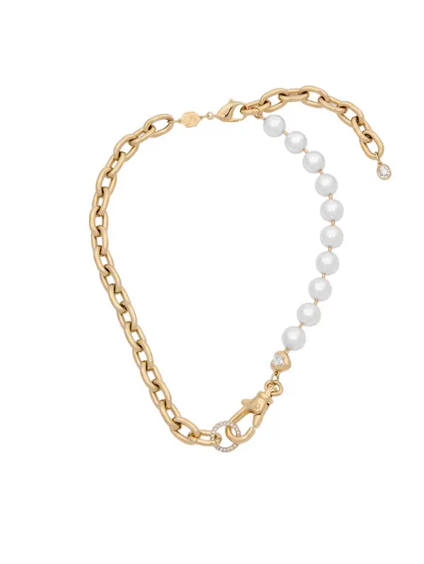Swarovski Swarovski Ogrlica Idyllia 5743993 Zlatna