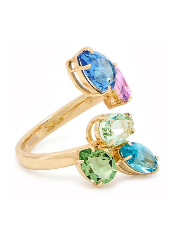 Swarovski Swarovski Prsten Gema 5746907 Šarena