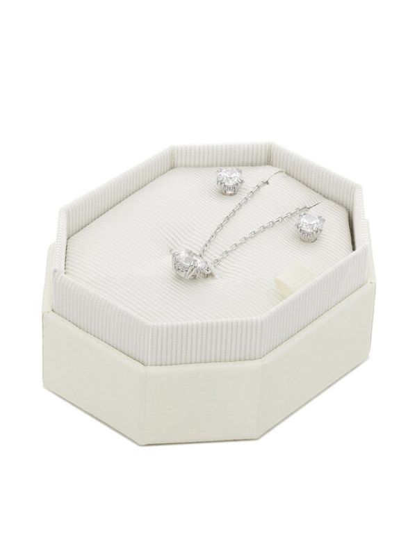 Swarovski Swarovski Set ogrlica i naušnice Constella 5647663 Srebrna