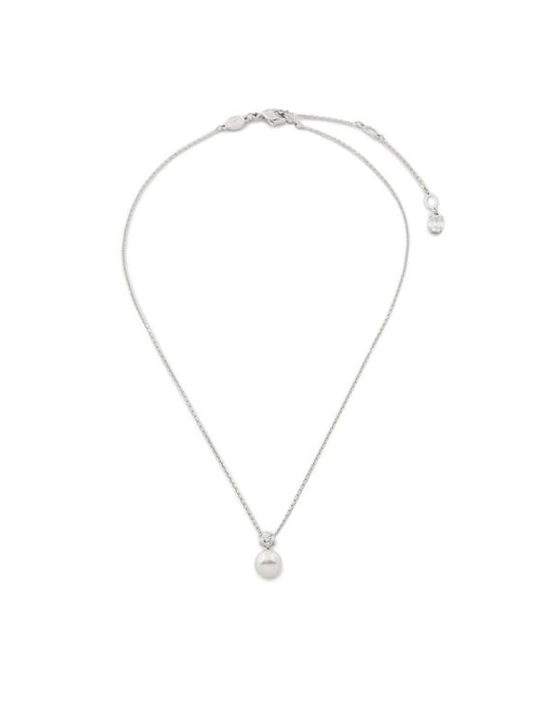 Swarovski Swarovski Set ogrlica i naušnice Matrix 5689624 Srebrna