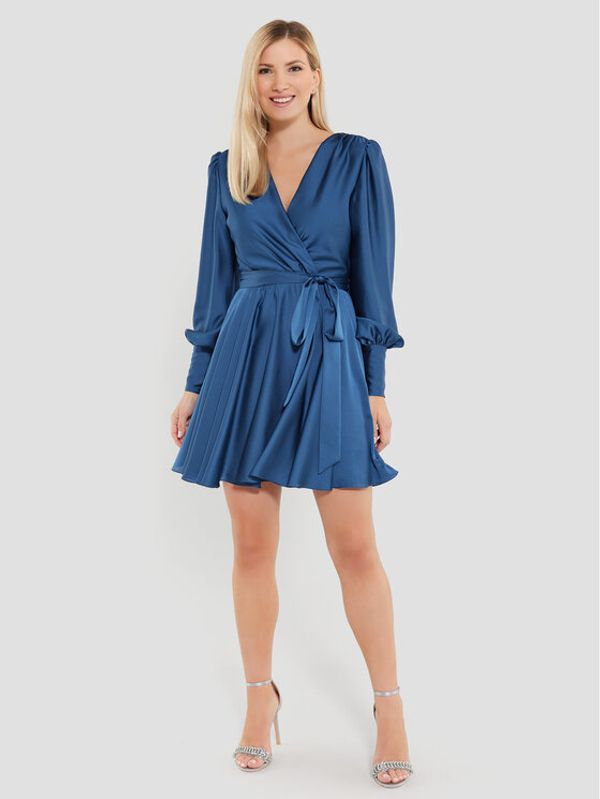 Swing Swing Koktel haljina 5AE05300 Tamnoplava Regular Fit