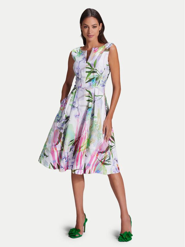 Swing Swing Koktel haljina 5AG23200 Šarena Regular Fit