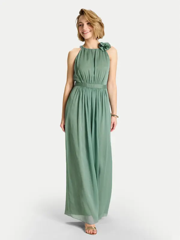 Swing Swing Večernja haljina 5AH17300 Zelena Regular Fit