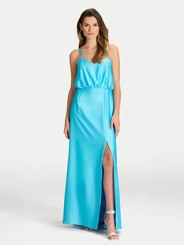 Swing Swing Večernja haljina 5AI20900 Plava Regular Fit