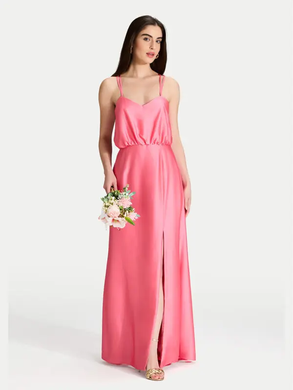 Swing Swing Večernja haljina 5AI20900 Ružičasta Regular Fit
