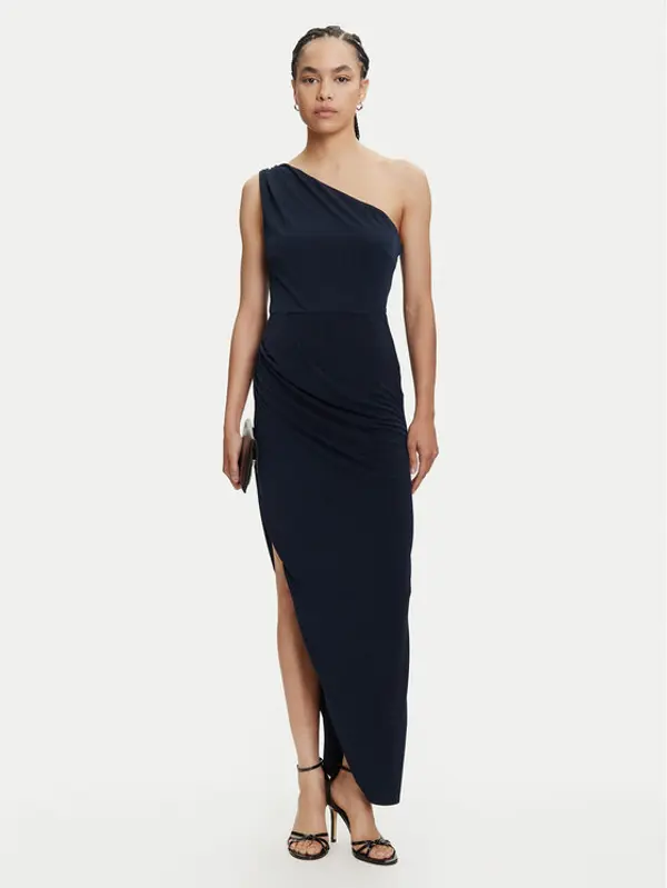 Swing Swing Večernja haljina 5AJ04100 Tamnoplava Slim Fit