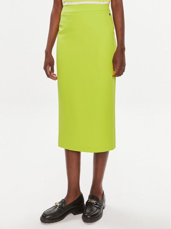 Tamaris Apparel Tamaris Apparel Suknja olovka Caorle TAW0530 Zelena Slim Fit