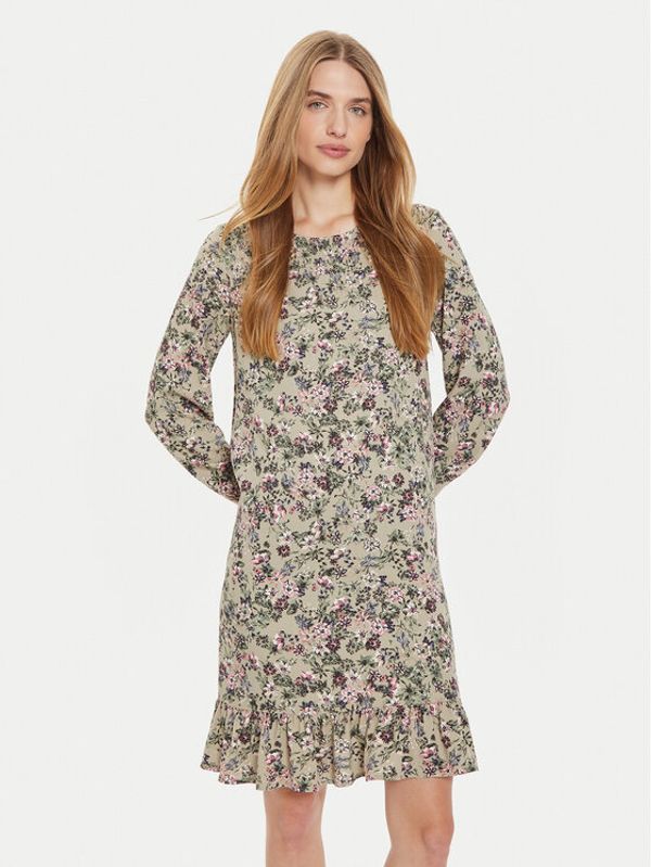 Tatuum Tatuum Haljina za svaki dan Lanko 1 T2318.193B Zelena Regular Fit