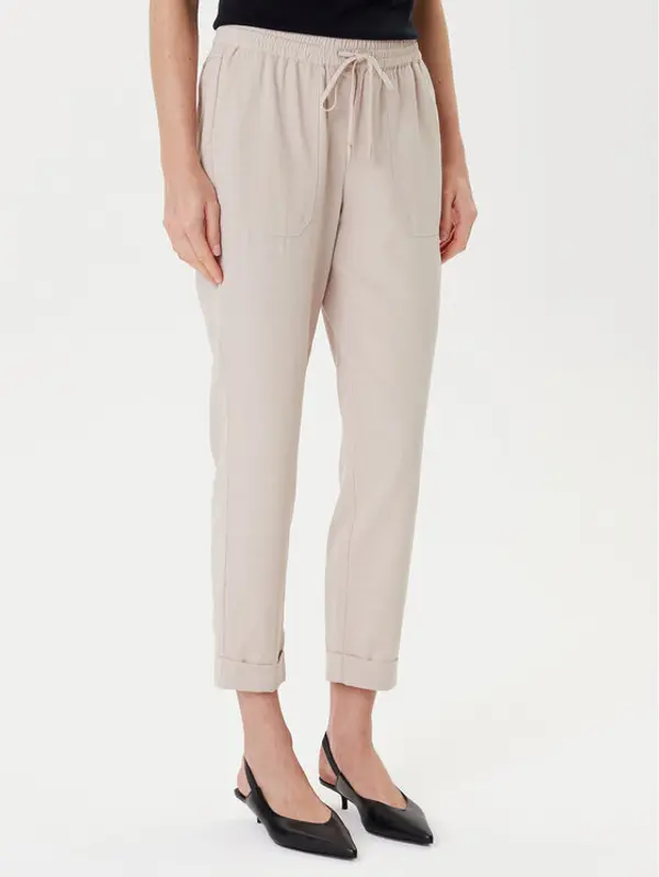 TATUUM Tatuum Hlače Sudiki T2506.147 Bež Slim Fit