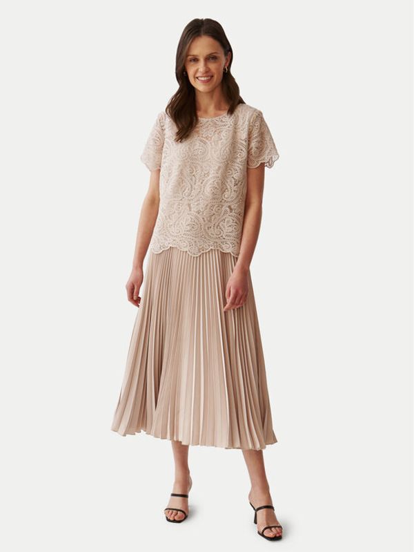 Tatuum Tatuum Koktel haljina Luna T2406.215 Bež Regular Fit