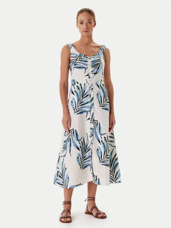 TATUUM Tatuum Ljetna haljina Linna T2509.194 Bež Regular Fit
