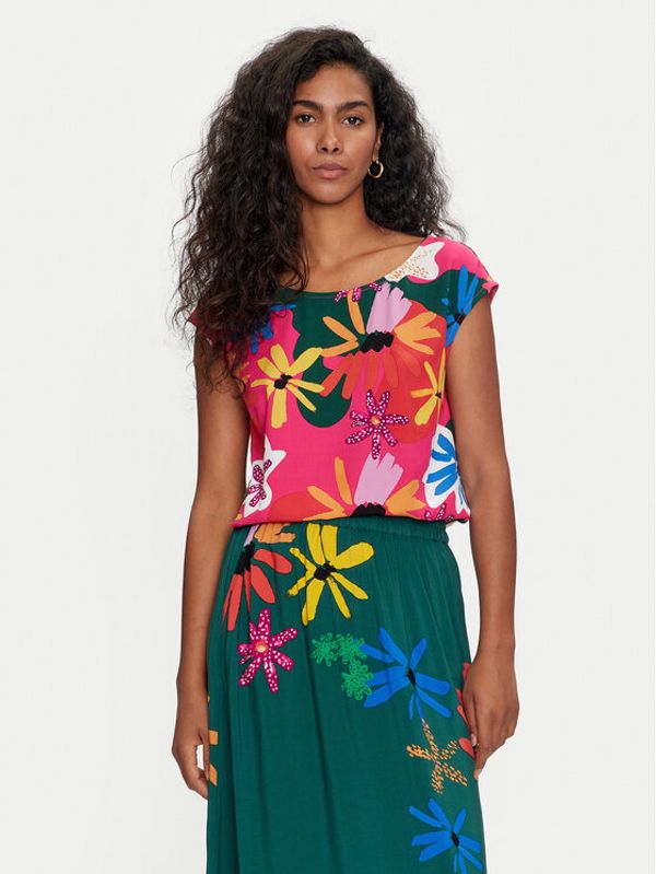 Tatuum Tatuum Majica Afeli 1 T2410.047 Šarena Regular Fit