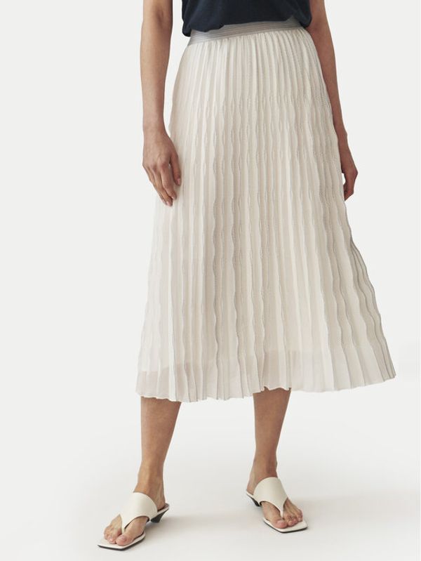 Tatuum Tatuum Plesirana suknja Loko T2409.175 Bijela Regular Fit