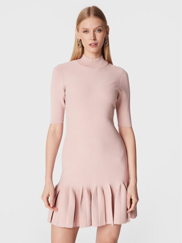 Ted Baker Ted Baker Džemper haljina Canddy 264303 Ružičasta Slim Fit