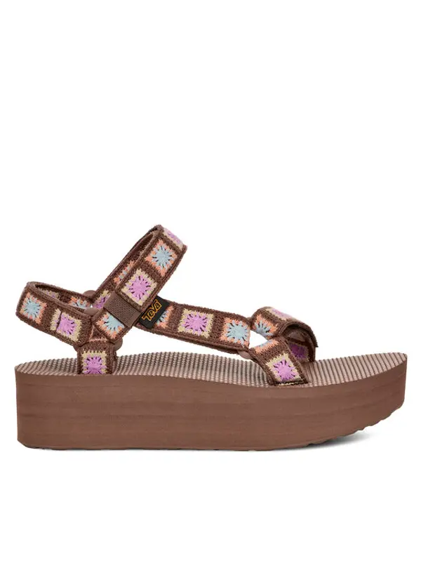 Teva Teva Sandale Flatform Universal Crochet 1150210 Smeđa