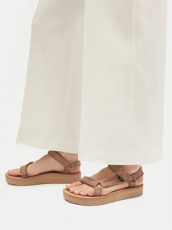 Teva Teva Sandale Midform Universal Canvas 1127570 Smeđa