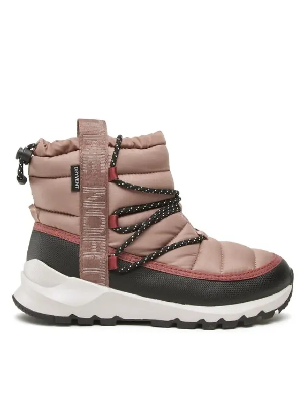 The North Face The North Face Čizme za snijeg Thermoball Lace Up Wp NF0A5LWD7T41-050 Smeđa
