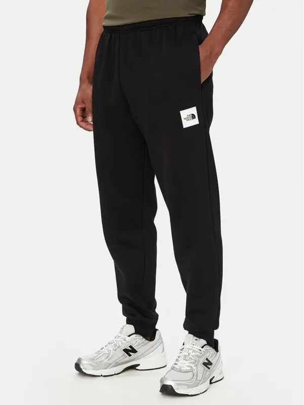 The North Face The North Face Donji dio trenerke Box Half Dome NF0A8JB0 Crna Regular Fit