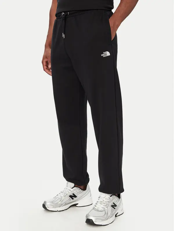 The North Face The North Face Donji dio trenerke TNF™ Essential Terry Simple Dome NF0A8FDF Crna Regular Fit