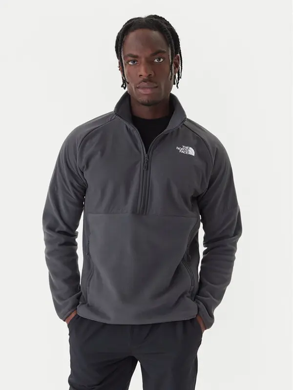 The North Face The North Face Flis 1/2 Glacier NF0A89JH Siva Regular Fit