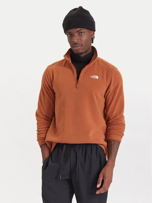 The North Face The North Face Flis Glacier NF0A8D0Q Narančasta Regular Fit