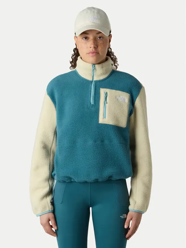 The North Face The North Face Flis Yumiori NF0A8E89 Zelena Regular Fit