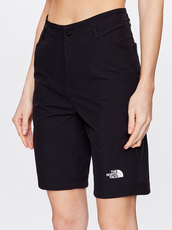 The North Face The North Face Kratke hlače Explo NF0A824H Crna Regular Fit