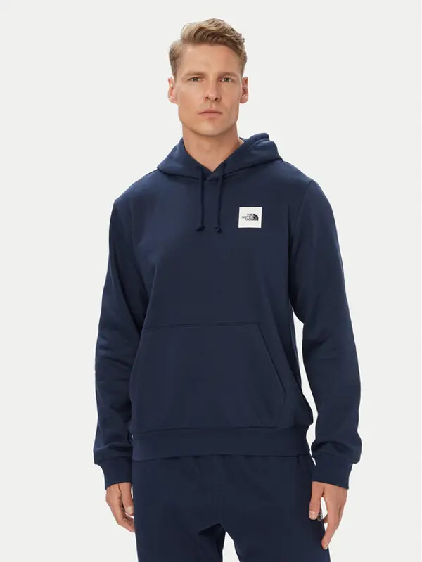 The North Face The North Face Majica dugih rukava Box Half Dome Regular NF0A8JAX Tamnoplava Regular Fit