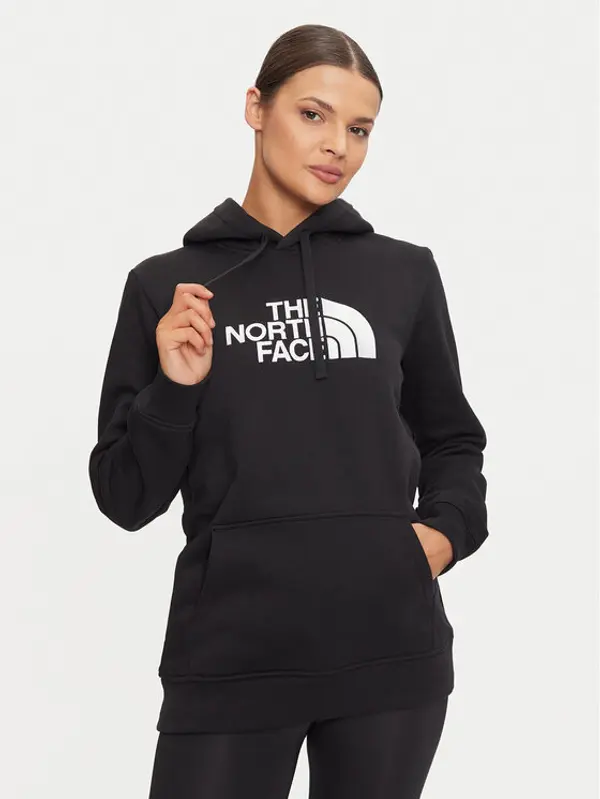The North Face The North Face Majica dugih rukava Drew Peak NF0A89EH Crna Regular Fit