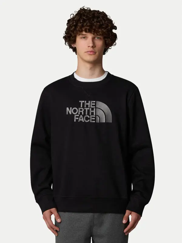 The North Face The North Face Majica dugih rukava Drew Peak NF0A89EK Crna Regular Fit