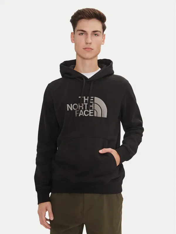 The North Face The North Face Majica dugih rukava Drew Peak NF0A89EM Crna Regular Fit