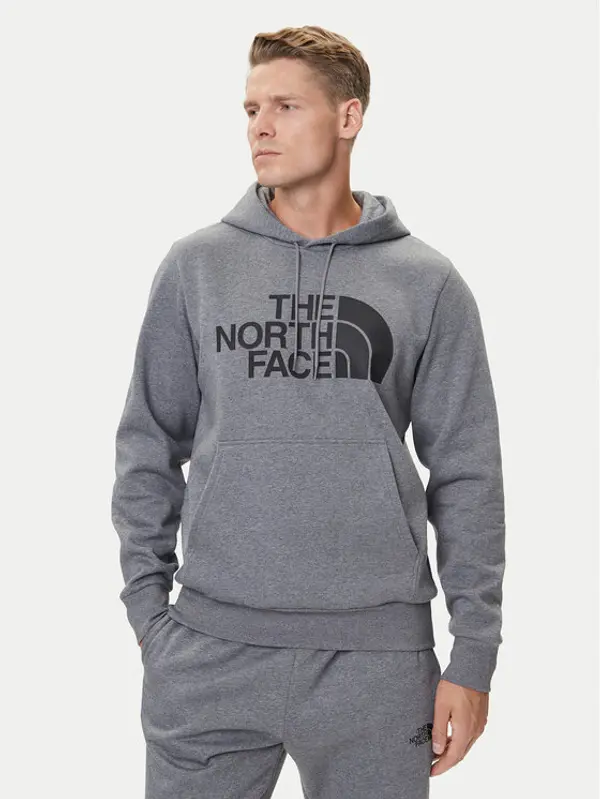 The North Face The North Face Majica dugih rukava Easy NF0A89FF Siva Regular Fit