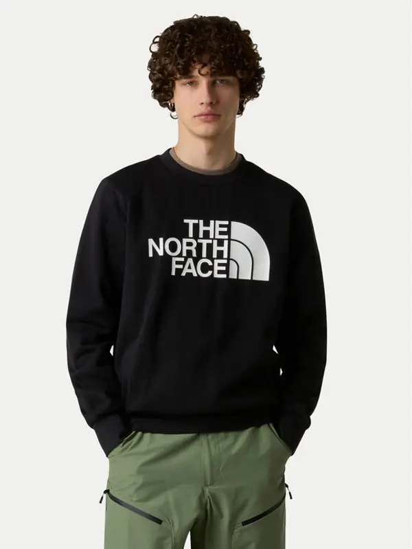 The North Face The North Face Majica dugih rukava Easy NF0A89FG Crna Regular Fit