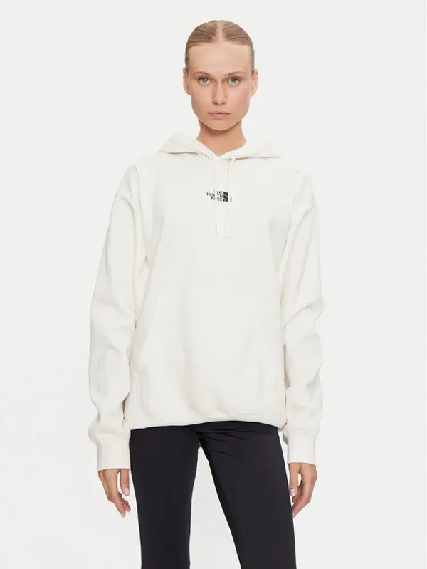 The North Face The North Face Majica dugih rukava Essential NF0A89EN Écru Oversize