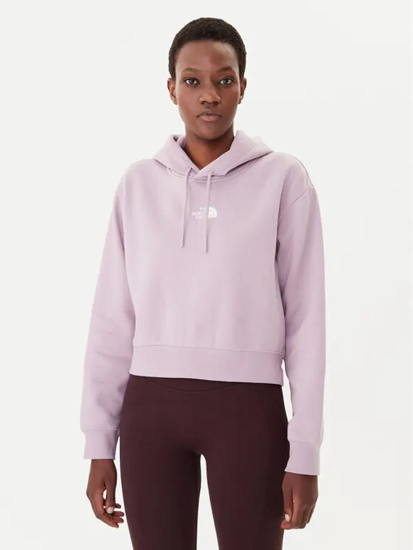 The North Face The North Face Majica dugih rukava Essential NF0A89EX Ljubičasta Regular Fit